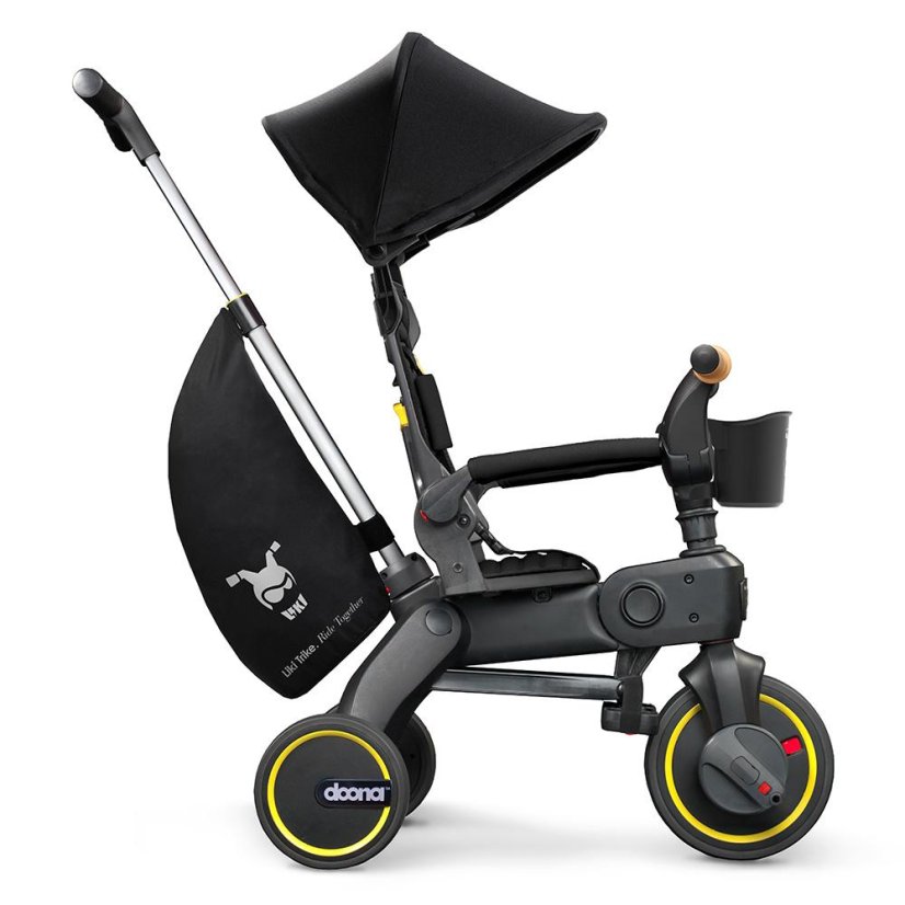 Skladací trojkolka Liki Trike S5 Doona Nitro Black