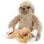 Plush sloth Aminka with baby Top Model