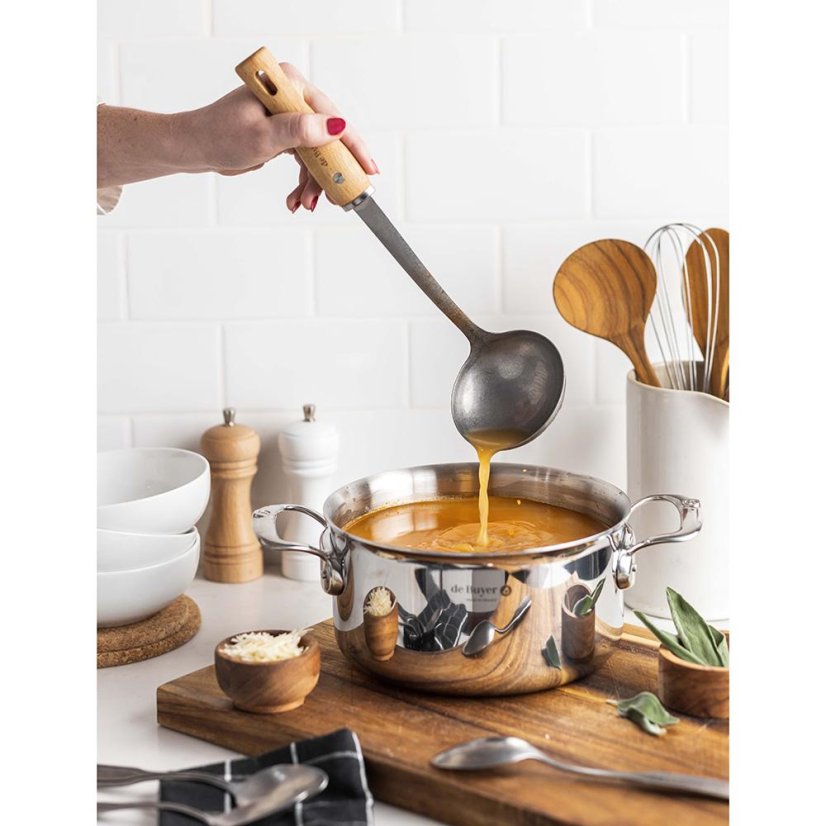 Pot with lid de Buyer Affinity 3742.20 stainless steel