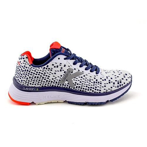 Kelme K Cushion 1.0 running shoes - Color: White/blue, Size: 36