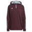 Dámská mikina Adidas Tiro - Farbe: Weinrot, Größe: S