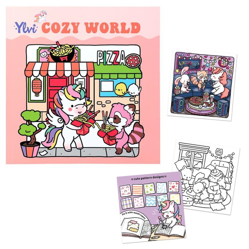Malbuch „Ylvi Cozy World“