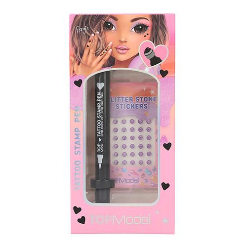 Tattoo-Stift mit Strasssteinen Top Model Heart, Fergie