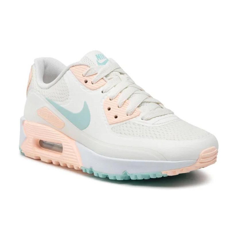 Dámská obuv Nike Air Max 90 G - Farbe: Weiß/Rosa, Größe: 38.5
