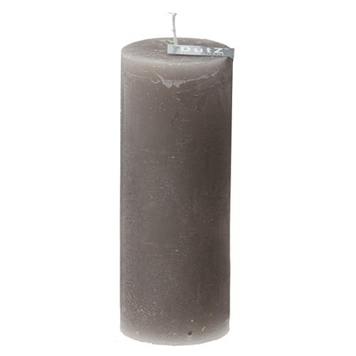 Rustikus gyertya DutZ Rustic Lightgrey