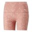 Women's Puma Studio AOP 5 In Short Tight sports shorts - Color: Pink, Size: XS