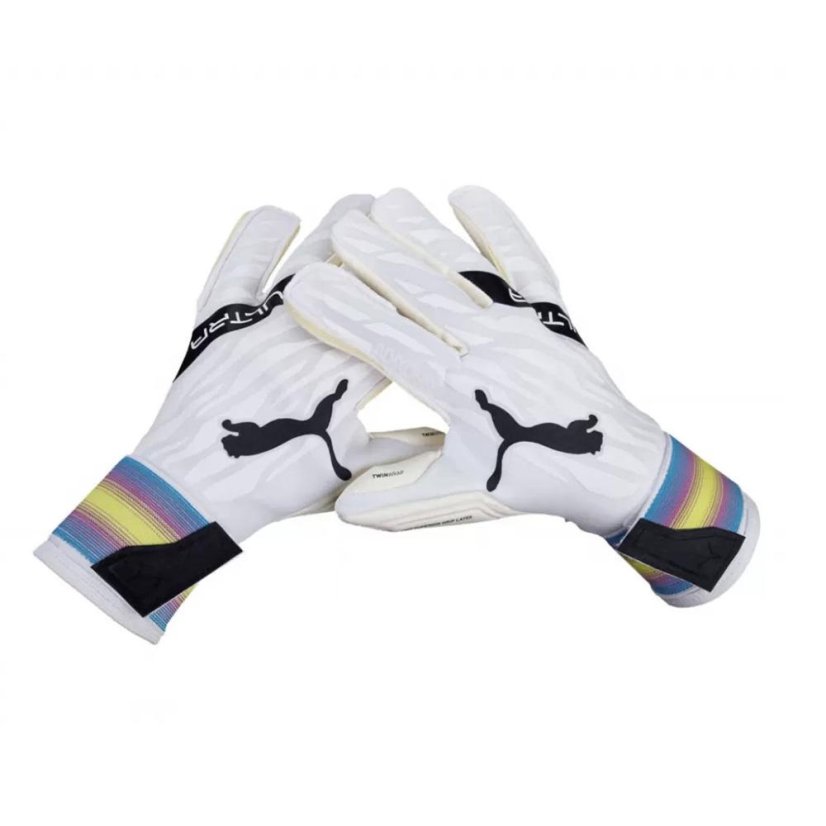 Torwarthandschuhe Puma Ultra Grip 1 Hybrid Pro - Farbe: Weiß, Größe: 7