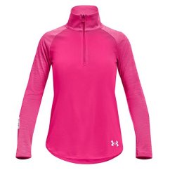 Tech Graphic Half Zip-PNK