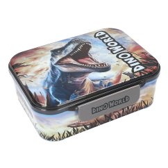 Snackbox mit Fächern Dino World T-Rex