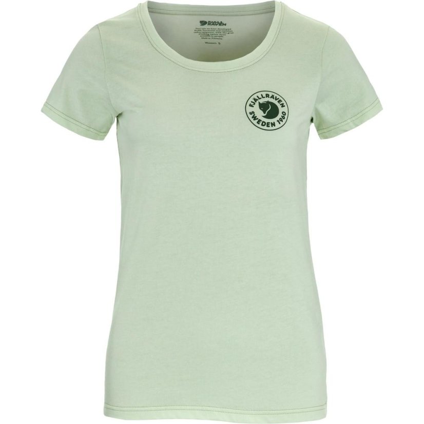 Dámské tričko Fjällräven 1960 Logo T-shirt W - Farba: Biela, Veľkosť: XL