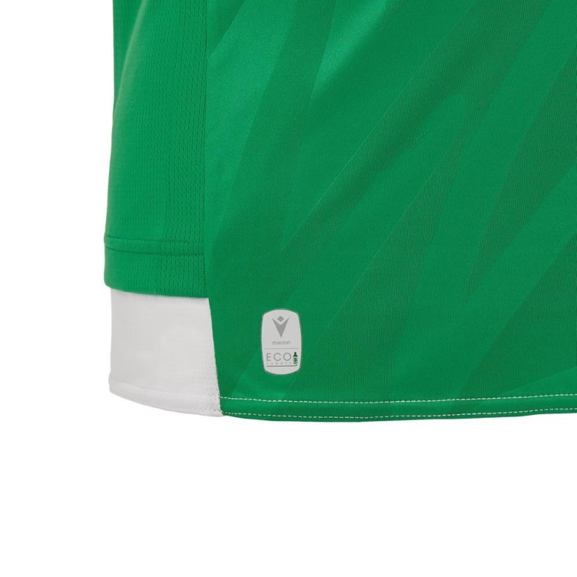 Macron Themis Eco Jersey - Color: Green/white, Size: M