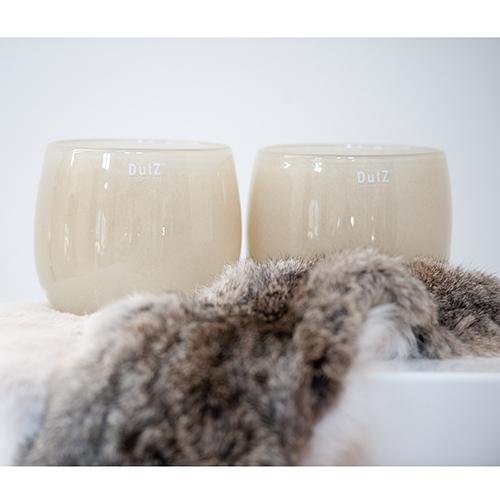 Glasblumentopf DutZ Pot Beige