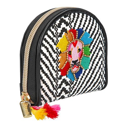 Top Model Lion zippered wallet