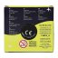 Adventure World twist-top eraser, yellow and black