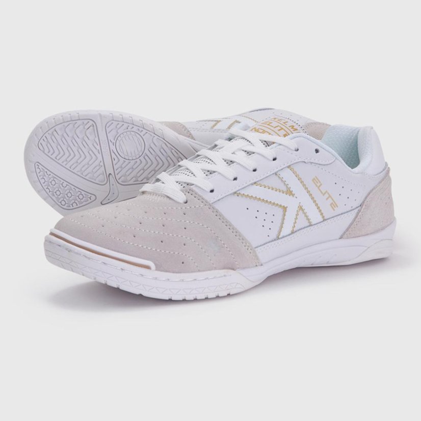 Sálová obuv Kelme Elite - Barva: Bílá, Velikost: 41