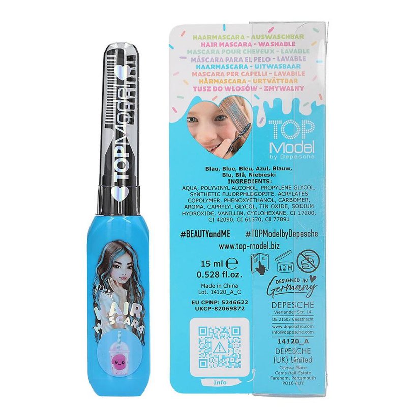 Top Model Beauty & Me Hair Mascara – Blue, Miju