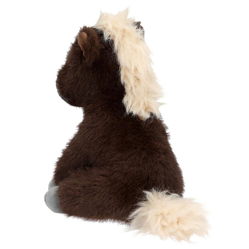 Miss Melody plüss ló – barna, 20 cm