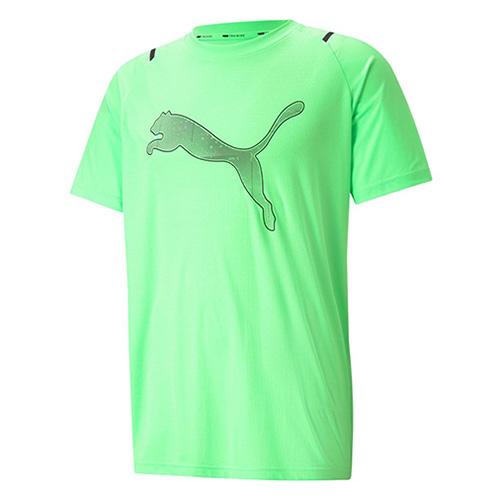 Férfi póló Puma Train Graphic Raglan Tee - Szín: Fekete, Méret: S