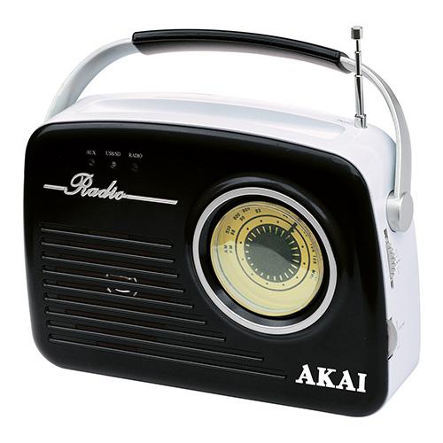 Rádio AKAI APR-11B BLAC, čierne
