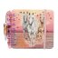 Miss Melody notebook, three horses, sunset