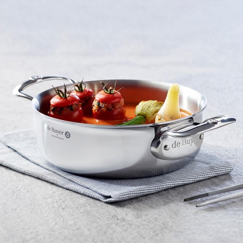 Pot with lid de Buyer AFFINITY 3741.20 stainless steel