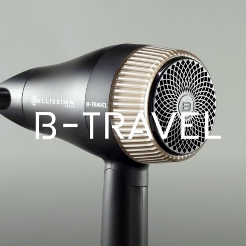Bellissima B-Travel 11872 Black Hair Dryer