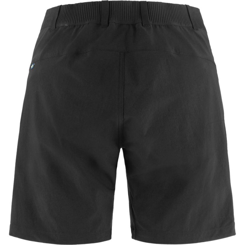 Dámské šorkty Fjällräven Hoja Hybrid Shorts W - Farba: Čierna, Veľkosť: 34
