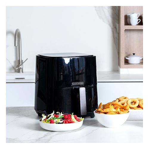 Frytkownica na gorące powietrze Black+Decker BXAF5000E czarna