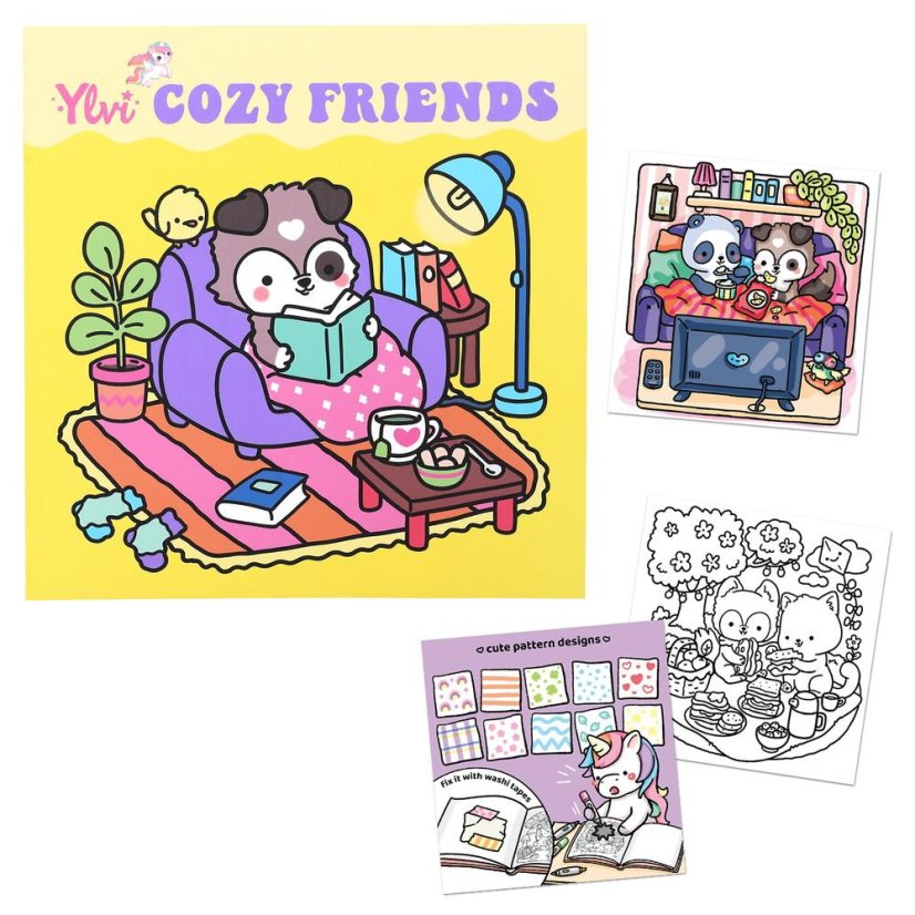 Malbuch „Ylvi Cozy Friends“