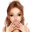 Top Model Glow to Go Lip Gloss in a Ring, Dark Pink