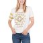 Hurley Ocencare Totem Front Back Women's T-shirt - Color: White, Size: XS