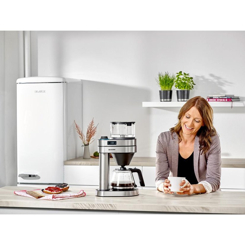 Severin KA 5762 stainless steel coffee maker