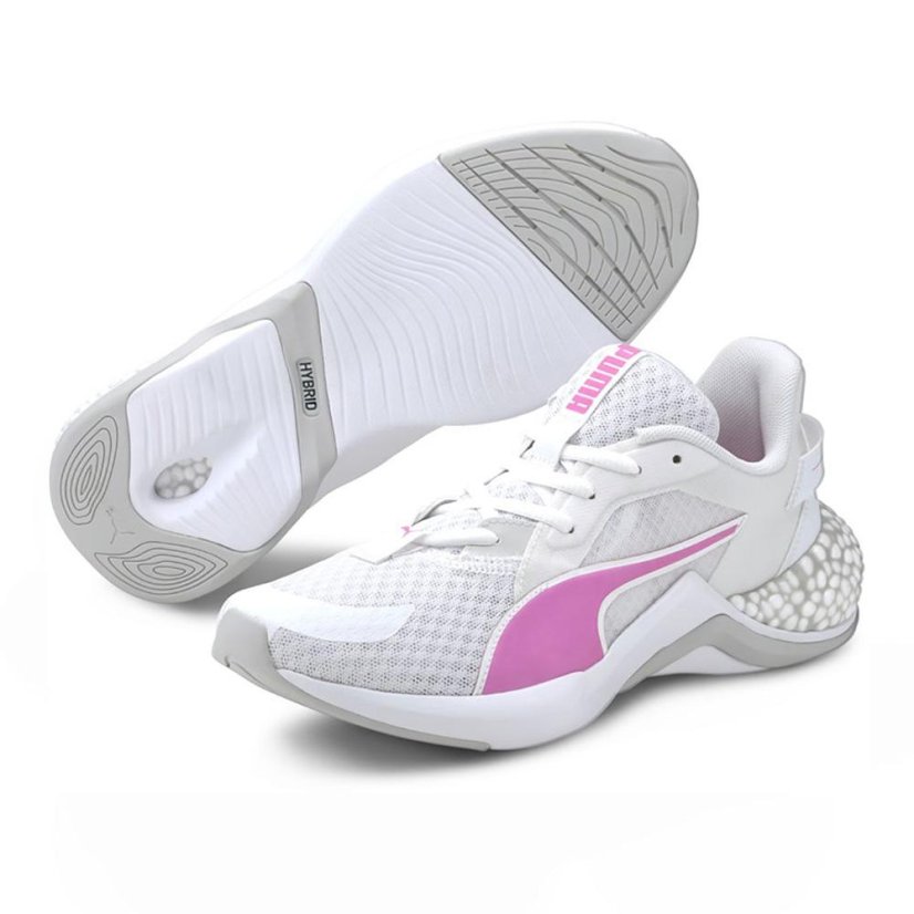 Puma Hybrid NX Ozone női tornacipő - Szín: Szürke/rózsaszín, Méret: 37.5