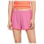 Damen-Shorts Under Armour Tech Mesh Short 3 Inch - Farbe: Rosa, Größe: L