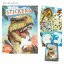 Creative notebook with Dino World Number Stickers