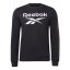 Pánská mikina Reebok Identity Big Logo Crew - Barva: Černá, Velikost: S