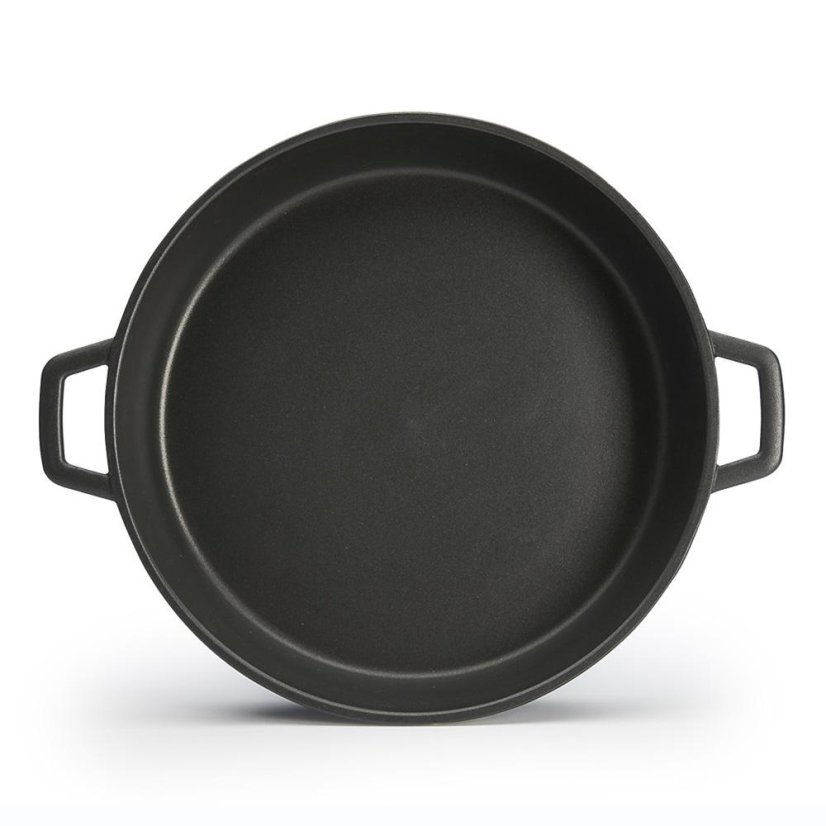 Panvica na restovanie de Buyer Choc Extreme 8313.36, 36 cm hliník, čierna