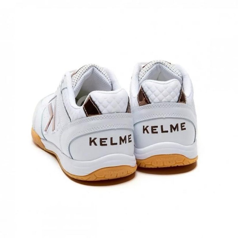 Hallenschuhe Kelme Liga Pro - Farbe: Weiß, Größe: 40