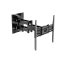 Meliconi 480874 Slimstyle 400 SDRP Plus TV-Halterung, schwarz