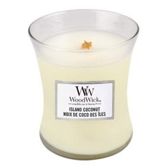 Svíčka WoodWick střední, Island Coconut