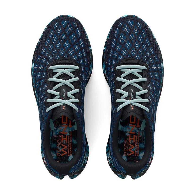 Laufschuhe Under Armour Flow Velociti Wind 2 DSD W - Farbe: Schwarz/Blau, Größe: 36.5