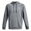 Pánska mikina Under Armour UA Essential Fleece Hoodie - Farba: Čierna, Veľkosť: L