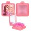 Folding hairbrush with mirror Top Model Beauty & Me