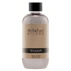 Náplň do difúzora Millefiori Milano, Silk & Rice Powder, 250 ml