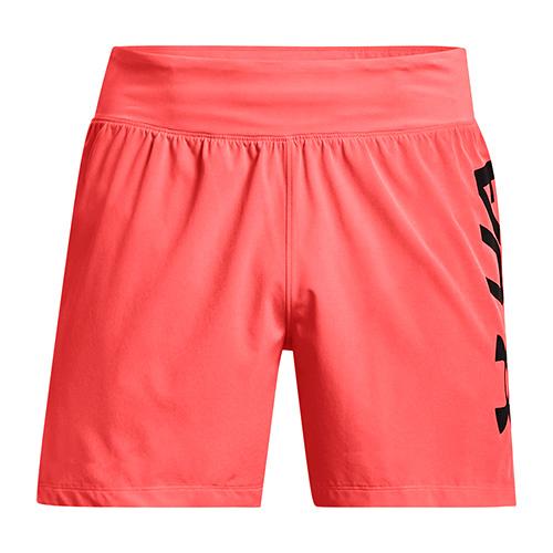 Under Armour SpeedPocket 5' Short Men's Running Shorts - Color: Red, Size: L