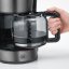 Severin TYPE KA 9340 coffee maker, stainless steel/black