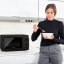 Black+Decker BXMZ702E Microwave Oven, Black