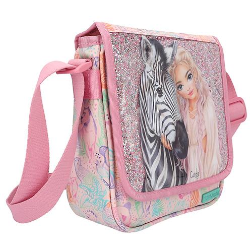 Crossbody bag with sequins Top Model Candy & Zebra