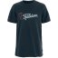 Pánské tričko Fjällräven Archive Logo T-Shirt M - Farba: Modrá, Veľkosť: XXL