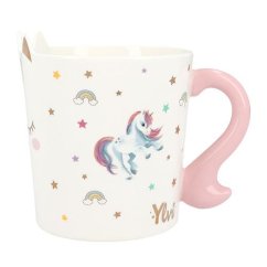 Porcelánový hrneček Ylvi Unicorn, 300 ml
